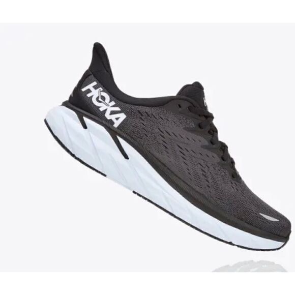 Hoka One One Men's Clifton 8
Black-White Size 9.5 - Picture 3 of 8